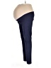 Motherhood Solid Blue Active Pants Size Lg Maternity - photo 5