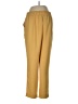 SOHO Apparel Ltd 100% Polyester Solid Gold Casual Pants Size M - photo 2