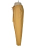SOHO Apparel Ltd 100% Polyester Solid Gold Casual Pants Size M - photo 5