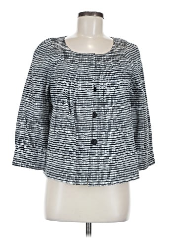 Apostrophe 3/4 Sleeve Blouse (view 1)