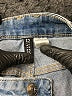 Divided by H&M Hearts Blue Jeans Size 8 - photo 6