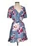 Jill Jill Stuart Floral Blue Casual Dress Size S - photo 1