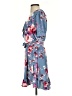 Jill Jill Stuart Floral Blue Casual Dress Size S - photo 5
