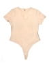Love Charm Tan Bodysuit Size 1X - photo 1