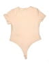 Love Charm Tan Bodysuit Size 1X - photo 2