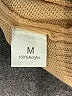 Unbranded 100% Acrylic Print Tan Pullover Sweater Size M - photo 7