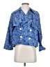 Derek Lam 10 Crosby Paisley Blue Jacket Size XS - photo 1