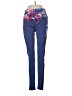Popflex Graphic Blue Active Pants Size 4 - photo 1