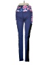 Popflex Graphic Blue Active Pants Size 4 - photo 2