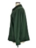 Assorted Brands 100% Polyester Solid Green Long Sleeve Blouse Size XL - photo 5
