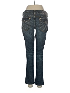 Jeans Femme MEK Denim MALIBU Bootcut - Taille 26 X 30, Effet Distressed Bleu - Occasion Très Bon état