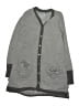 Truly Me Gray Cardigan Size 16 - photo 1