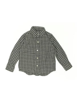 Janie And Jack Long Sleeve Button Down Shirt