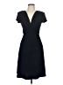 Connected Apparel Solid Black Cocktail Dress Size 6 - photo 1