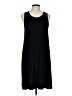 Express Outlet Solid Black Casual Dress Size L - photo 1