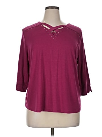 N Touch 3/4 Sleeve Top (view 1)
