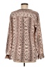 Valerie Stevens Brown Long Sleeve Henley Size M - photo 2