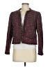 BOSS by HUGO BOSS Tweed Burgundy Jacket Size 8 - photo 1