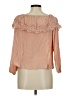 c+j collection 100% Rayon Pink 3/4 Sleeve Blouse Size M - photo 2