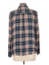 Caslon Plaid Blue Long Sleeve Button-Down Shirt Size L - photo 2