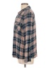 Caslon Plaid Blue Long Sleeve Button-Down Shirt Size L - photo 5