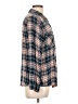 Caslon Plaid Blue Long Sleeve Button-Down Shirt Size L - photo 4
