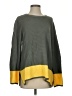 Zuda Color Block Green Pullover Sweater Size S - photo 1