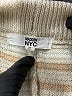 madden nyc 100% Acrylic Stripes Ivory Shorts Size M - photo 3