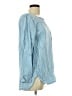 Ann Taylor LOFT Blue Long Sleeve Blouse Size L - photo 4