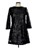 H&M 100% Polyester Black Cocktail Dress Size 10 - photo 1