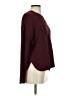 Joseph A. 100% Acrylic Burgundy Pullover Sweater Size S - photo 4