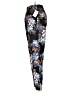Ambiance Apparel 100% Polyester Floral Black Casual Pants Size S - photo 5