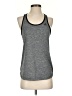 Adidas 100% Polyester Gray Active Tank Size S - photo 1