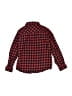 Zara Checkered-gingham Red Long Sleeve Button-Down Shirt Size 7 - photo 2