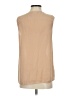 Theory 100% Silk Tan Sleeveless Silk Top Size 00 - 0 - photo 2