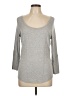 Audrey Talbott Gray 3/4 Sleeve Top Size L - photo 1