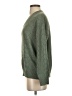 Unbranded 100% Polyester Solid Green Pullover Sweater Size S - photo 5