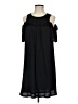 Lauren Conrad Solid Black Casual Dress Size S - photo 1