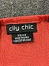 City Chic 100% Viscose Solid Red Romper Size XS  (14) - photo 4