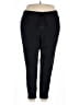 Reebok Solid Black Track Pants Size 2X - photo 1