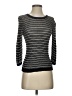 Kensie Chevron-herringbone Black Pullover Sweater Size S - photo 1