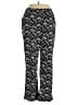 Juno Active Print Black Casual Pants Size XL - photo 1