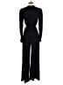 Reformation 100% Polyester Black Jumpsuit Size 4 - photo 2