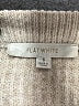 Flat White Color Block Gray Pullover Sweater Size S - photo 7