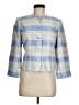 Worthington Checkered-gingham Blue Blazer Size 8 (petite) - photo 1