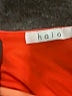 Halo 100% Polyester Color Block Orange Pink Casual Dress Size S - photo 7