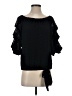 Vince Camuto 100% Polyester Black 3/4 Sleeve Blouse Size XS - photo 1