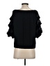 Vince Camuto 100% Polyester Black 3/4 Sleeve Blouse Size XS - photo 2