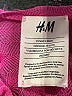 H&M 100% Polyester Pink Cocktail Dress Size M - photo 6