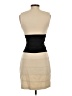 BCBGMAXAZRIA Color Block Ivory Cocktail Dress Size 2 - photo 2